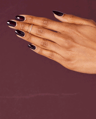 OPI Black Cherry Chutney Red Dipping Powder GIF