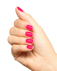 Bright Where I Belong! Bright Pink Nail Polish Mani