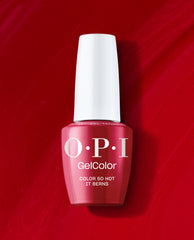 OPI Color So Hot It Berns Red Gel Nail Polish