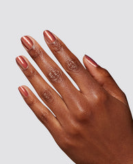 Ginger Snapped Brown Nail Polish Mani