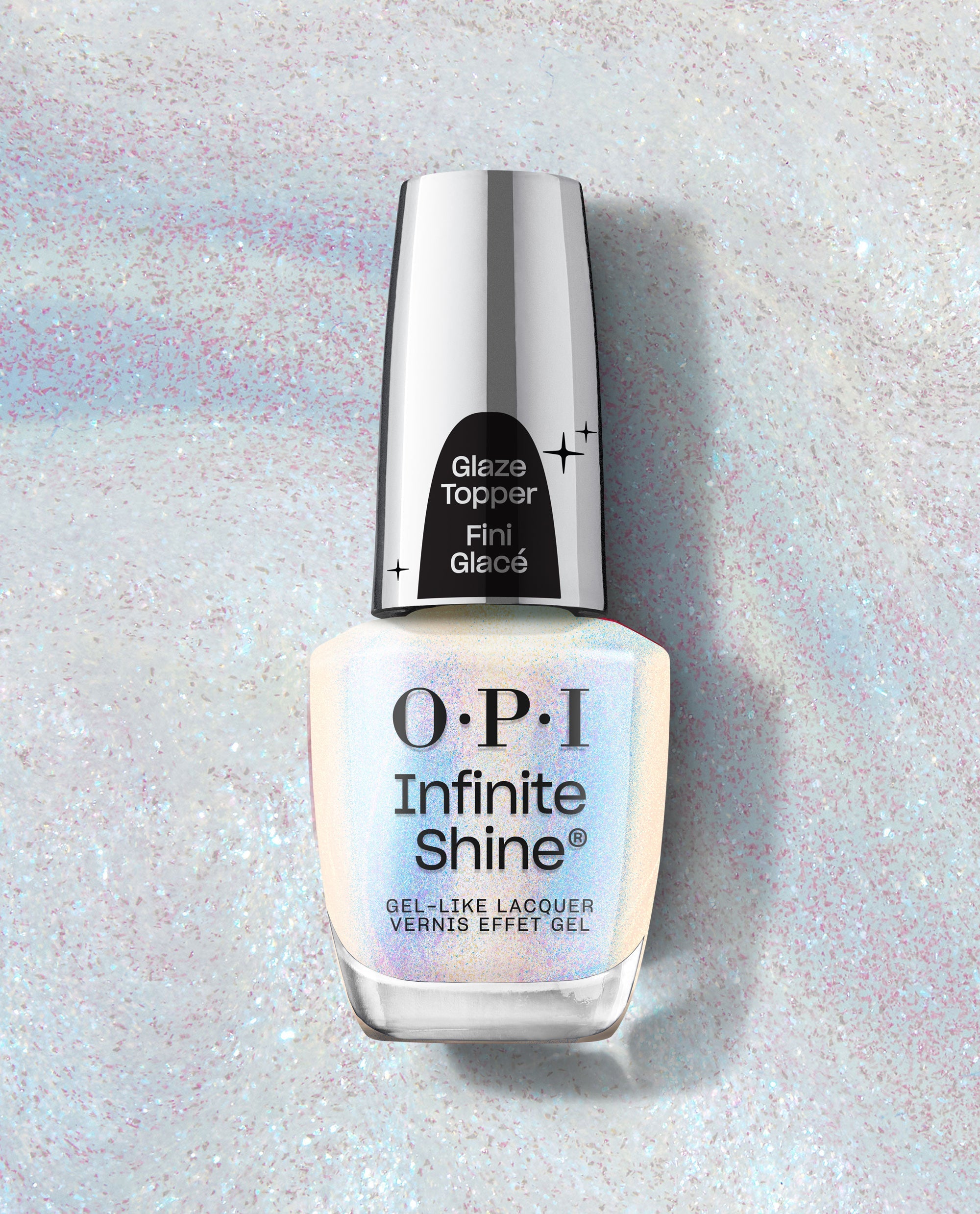 Holo and Behold Iridescent Blue‑Purple Glaze Nail Polish Topper