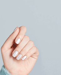 OPI Kyoto Pearl White Nail Polish GIF