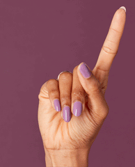 OPI One Heckla of a Color! Purple Nail Polish GIF