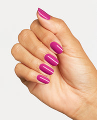 Strawberry Cosmo Fuchsia Cream Nail Polish Mani