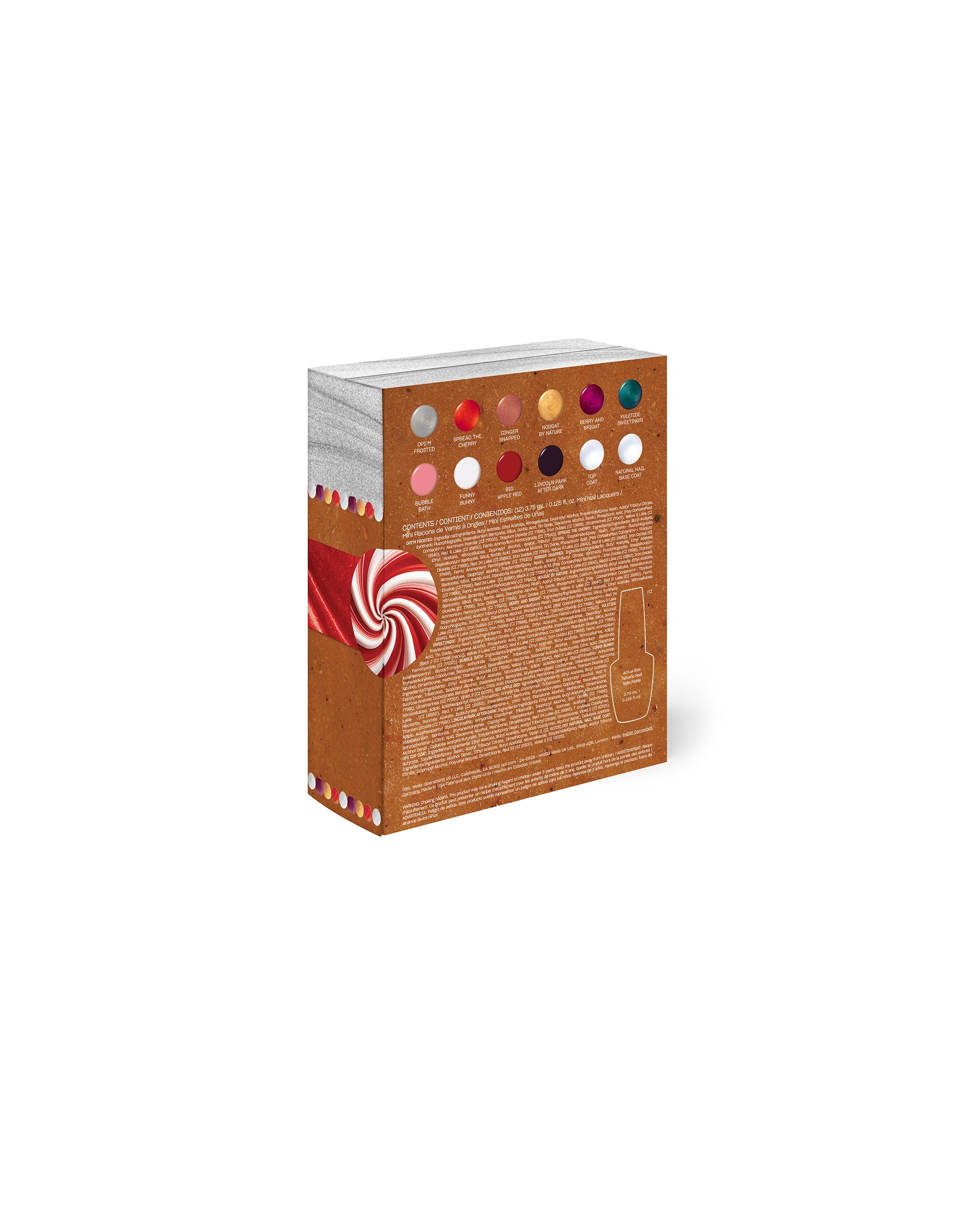 Holiday '25 Nail Lacquer 12 PC Mini-Pack Back