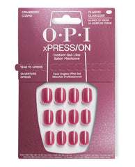 Cranberry Cosmo Glazed Cranberry Press-On Nails