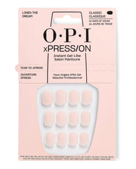 Linen the Dream Semi-Matte Beige Press-On Nails
