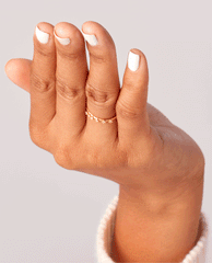 OPI Alpine Snow White Nail Polish GIF