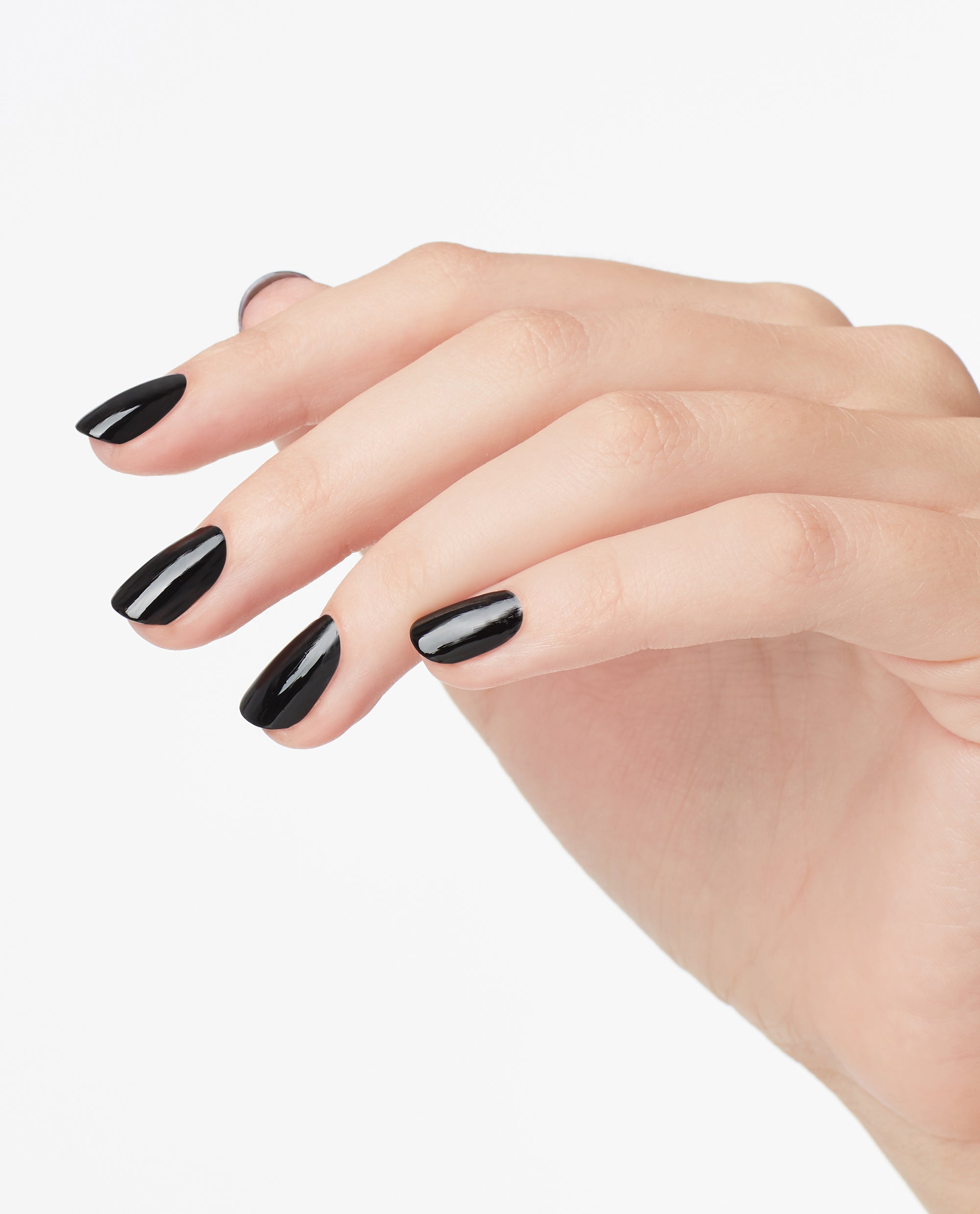 OPI Black Onyx Black Nail Polish Mani