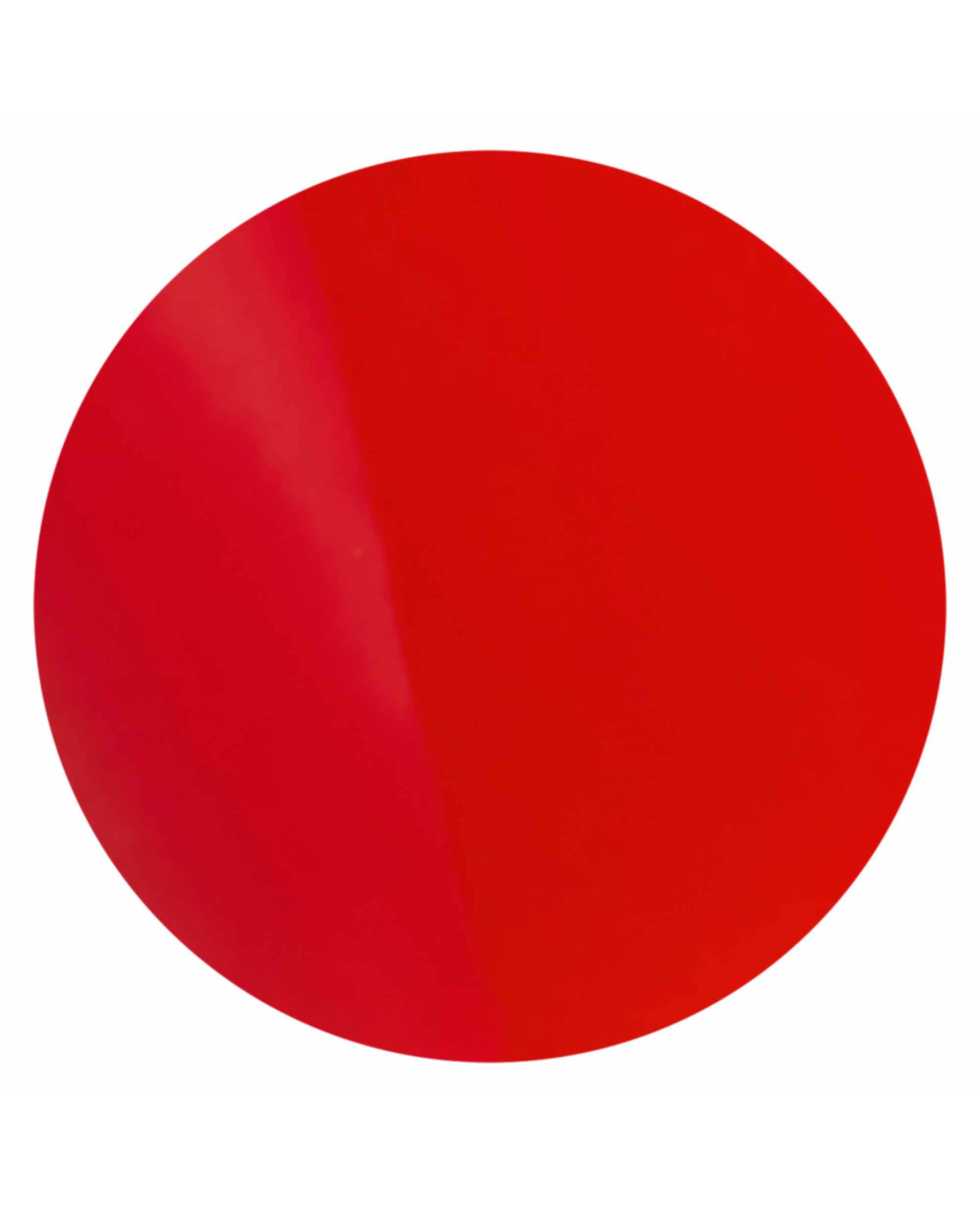 Glossy coral-red Cajun Shrimp xPRESS/ON nail color swatch by OPI shows a trending bright press-on manicure shade on a clean white background.