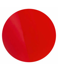 Glossy coral-red Cajun Shrimp xPRESS/ON nail color swatch by OPI shows a trending bright press-on manicure shade on a clean white background.