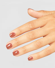 OPI Chocolate Moose Brown Dipping Powder Mani