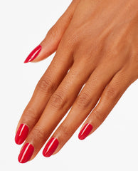 OPI Color So Hot It Berns Red Gel Nail Polish Mani