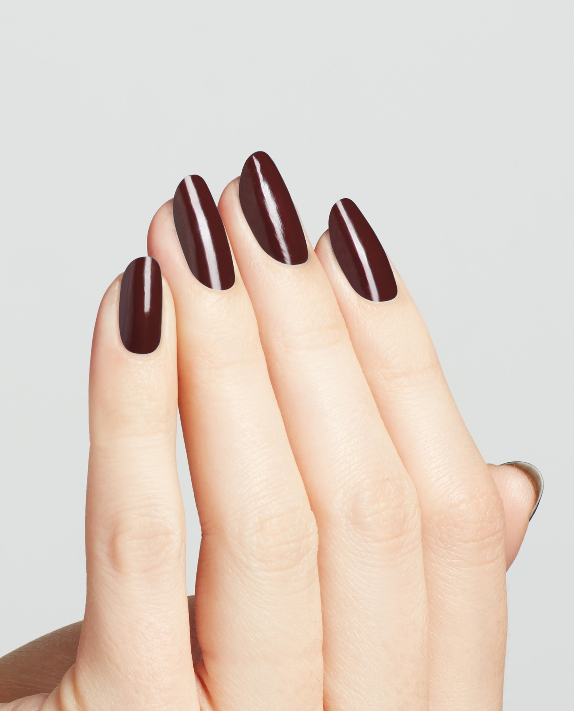 OPI Complimentary Wine Red Gel Nail Polish Mani