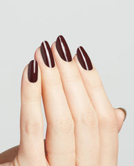 OPI Complimentary Wine Red Gel Nail Polish Mani
