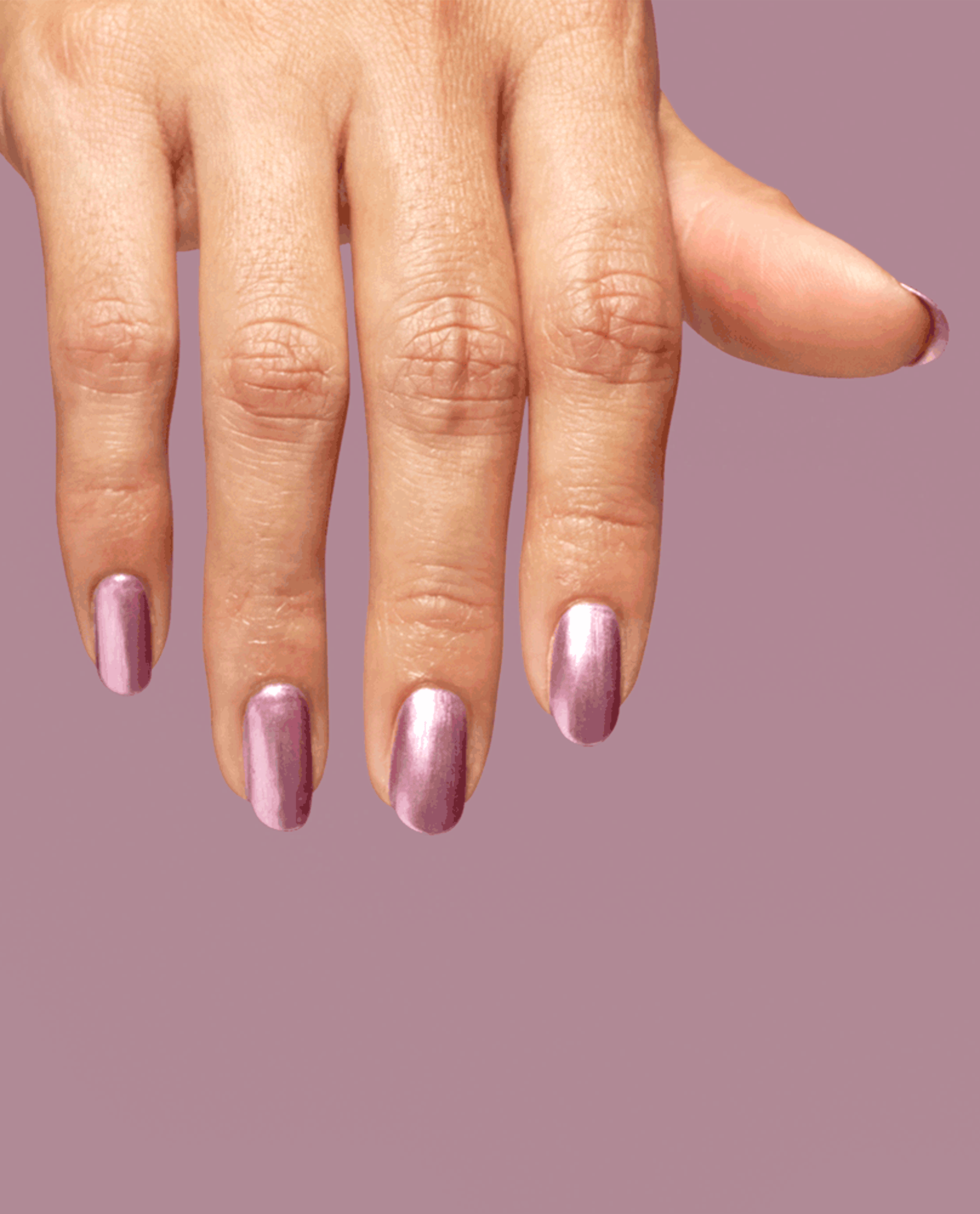 OPI Cyborn Again Gel Nail Polish Gif