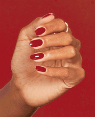 OPI Emmy, have you seen Oscar? Red Gel Nail Polish GIF