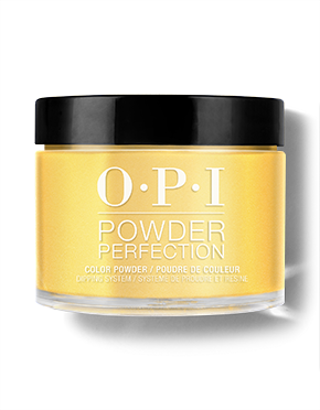 OPI Exotic Birds Do Not Tweet Yellow Dipping Powder -pack_shot