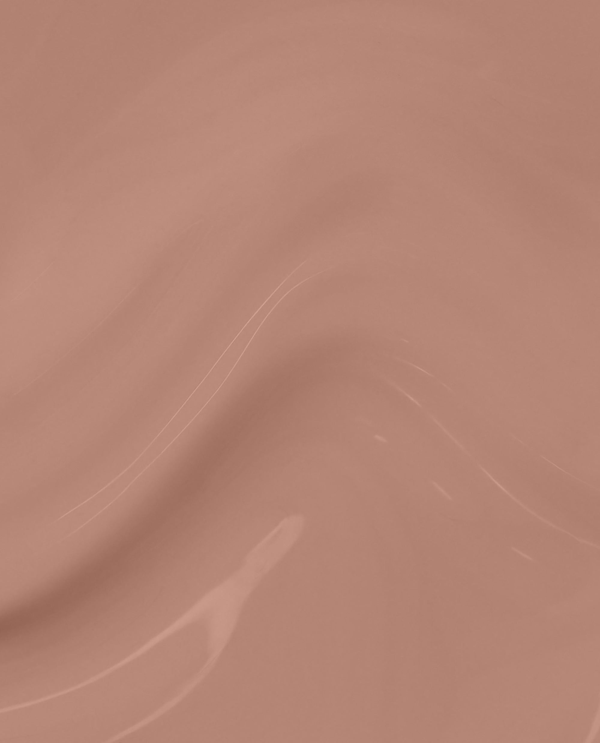 Glossy swirl of Flannel Aerobics nail lacquer in a warm dusty-rose cream shade, showing smooth, even coverage and shine for OPI nail polish product detail background.