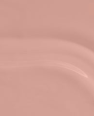 France-y Seeing You Here gel nail polish swatch shows a glossy soft dusty pink nude shade, an OPI fall nail color displayed as a smooth brushstroke on a matching blush background.