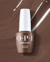 OPI Cliffside Karaoke Brown Gel Nail Polish
