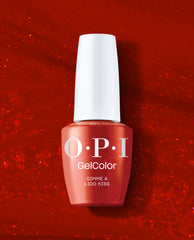 OPI Gimme a Lido Kiss Red Gel Nail Polish