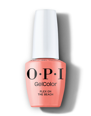 OPI Flex on the Beach Orange Gel Nail Polish -pack_shot
