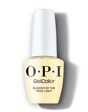 OPI Blinded by the Ring Light Yellow Gel Nail Polish -pack_shot