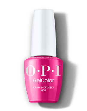 OPI La Paz-itively Hot Pink Gel Nail Polish -pack_shot