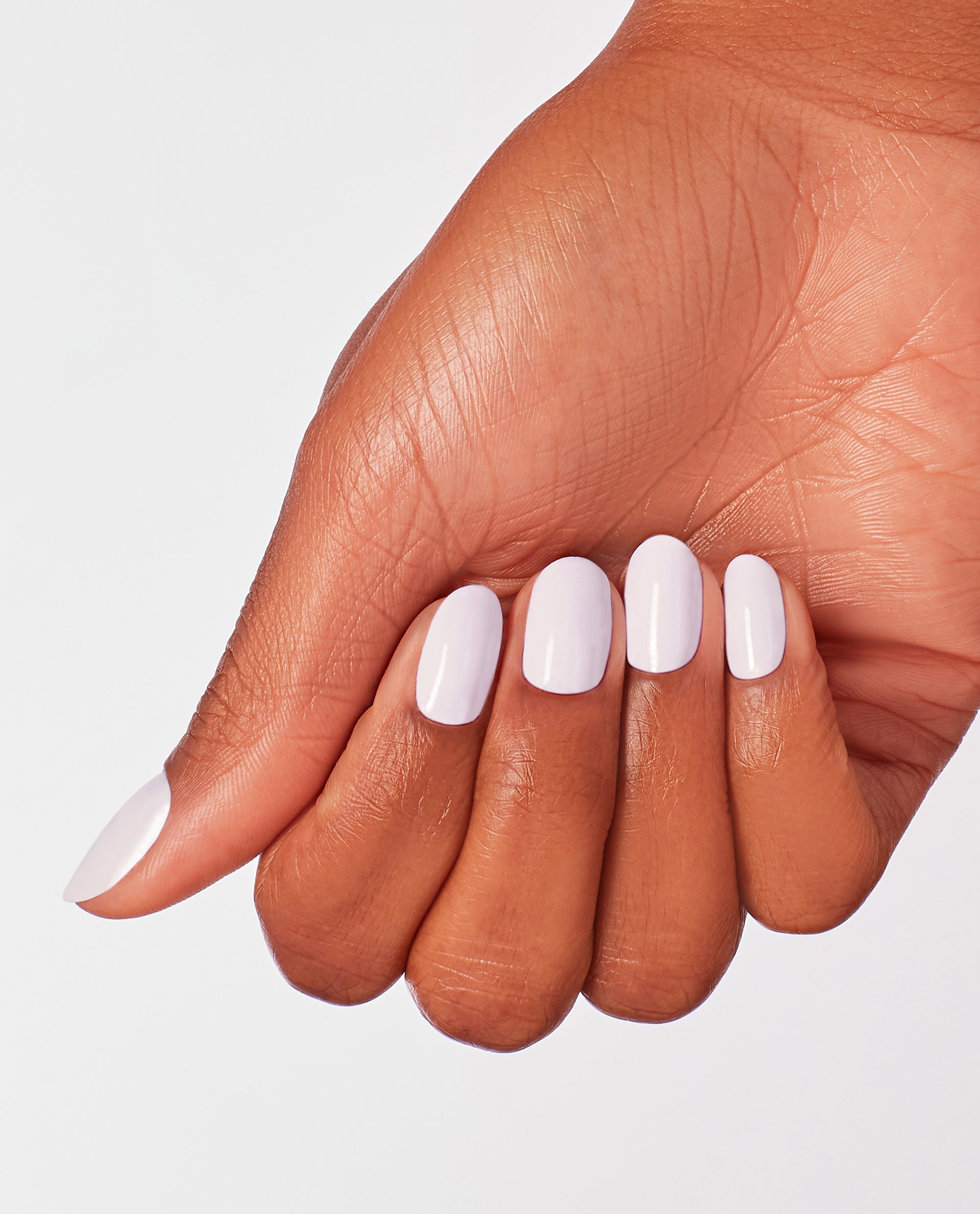 OPI Hue is the Artist? White Gel Nail Polish Mani