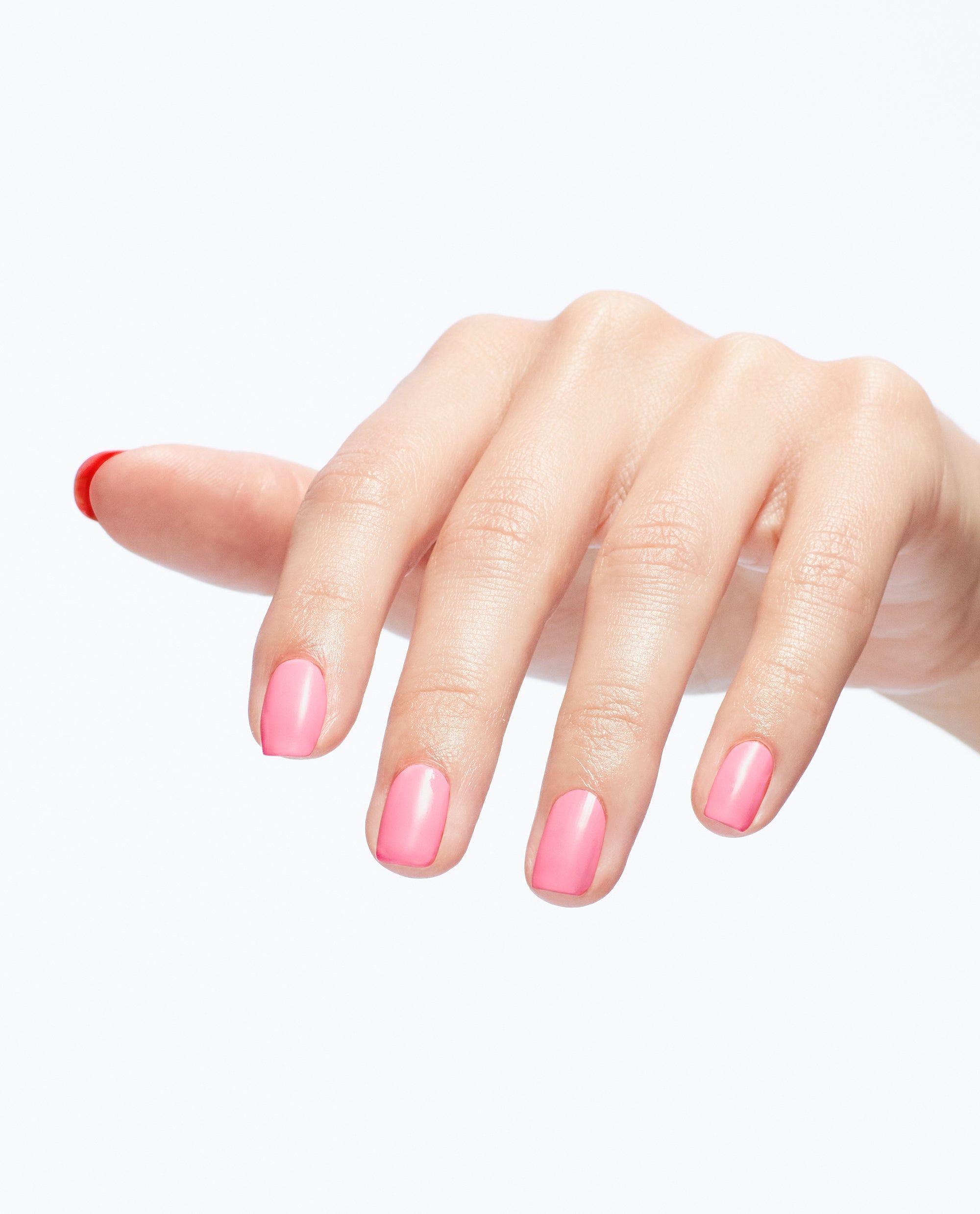 OPI I Quit My Day Job Pink Gel Nail Polish Mani
