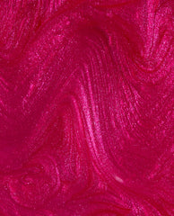 It’s All Greek to Me OPI nail lacquer swatch shows a vivid magenta-pink shimmer with fine glitter and pearly brushstroke texture, a bold choice for fall nail colors.