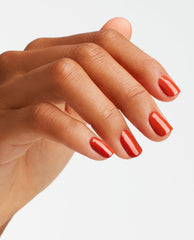 OPI It's a Piazza Cake Orange Dipping Powder Mani