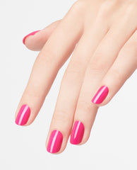 OPI La Paz-itively Hot Pink Gel Nail Polish Mani