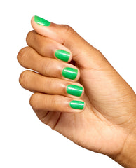 Lime of My Life Green Shimmer Nail Dip Powder Mani