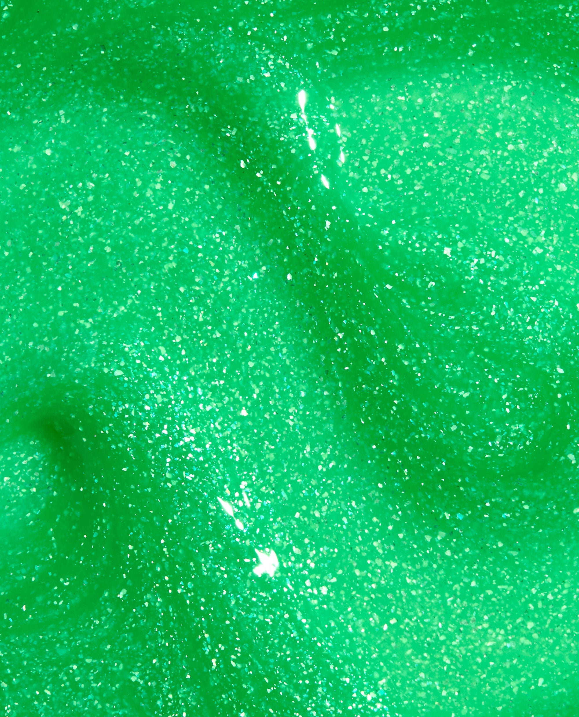 Lime of My Life Green Shimmer Gel Nail Polish Swatch