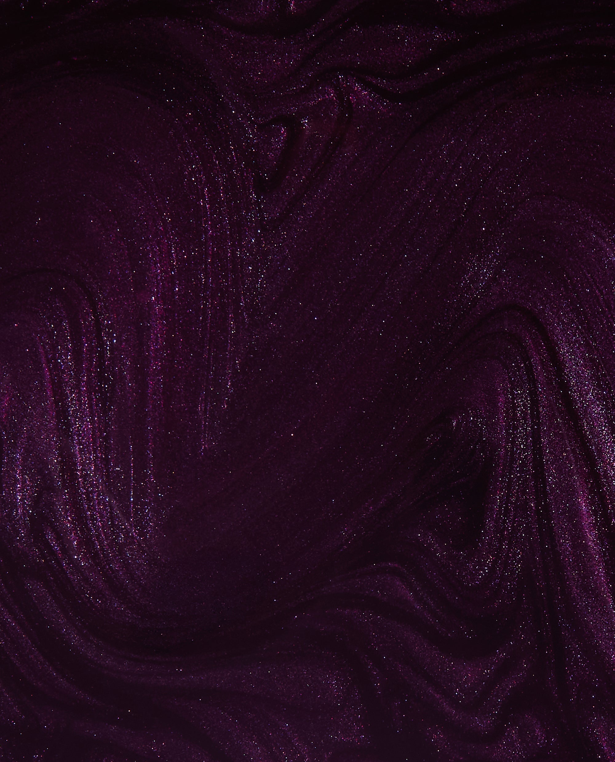 Lincoln Park at Midnight gel nail polish swatch shows a deep plum-black shimmer with fine sparkle, a dramatic OPI shade for rich fall nail colors.