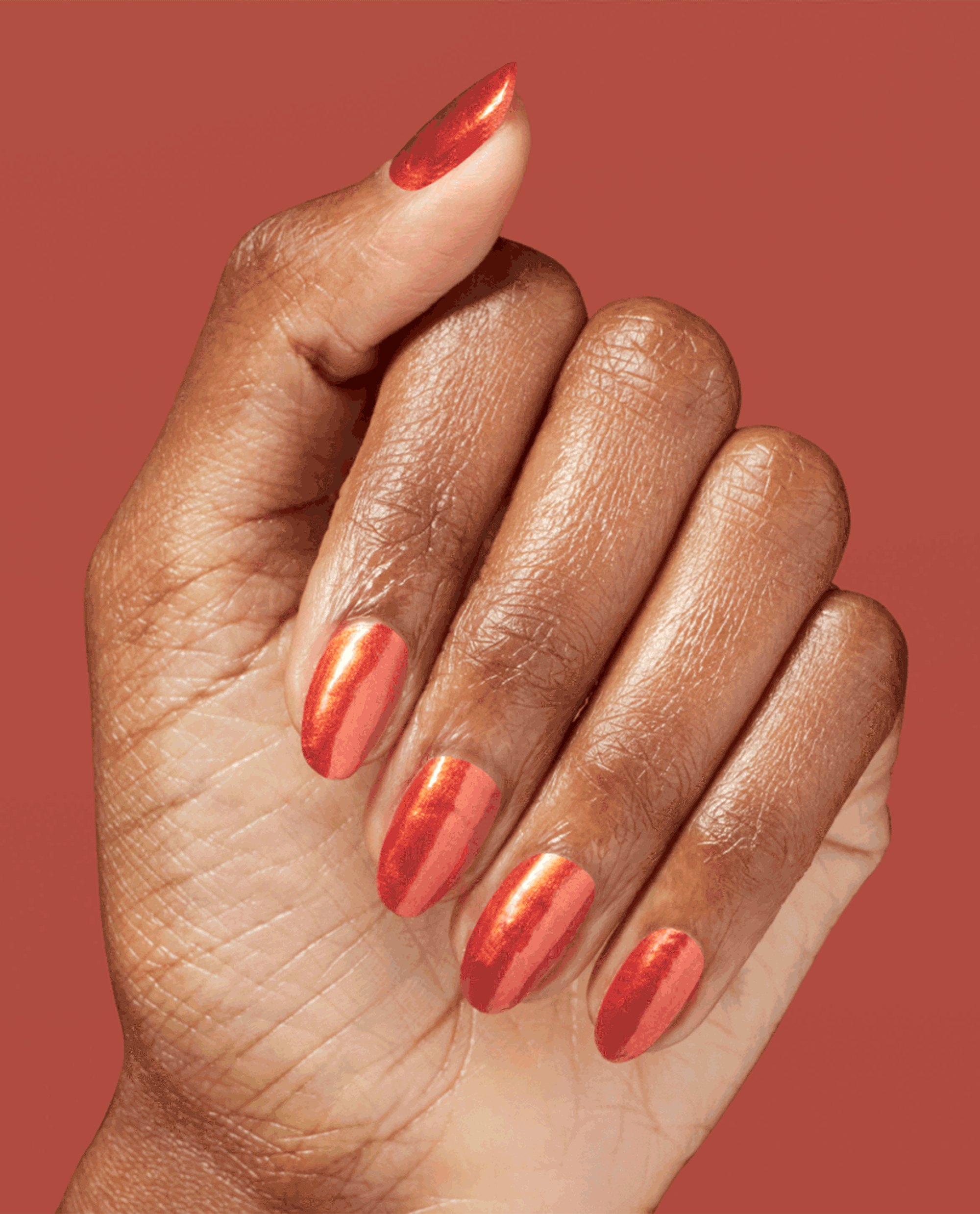 OPI Liquid Fire Gel Nail Polish gif