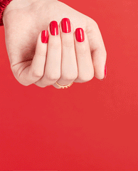 OPI Madam President Red Gel Nail Polish GIF