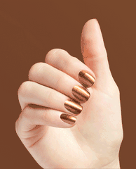 OPI Millennium Mocha Gel Nail Polish Gif