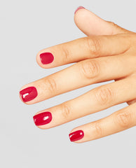 OPI Red Gel Nail Polish Mani