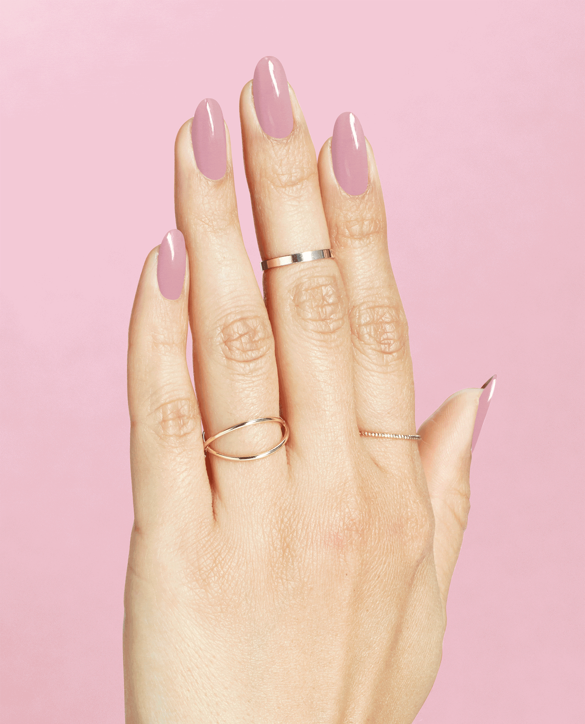 OPI (P)Ink on Canvas Pink Gel Nail Polish GIF