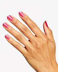 Pompeii Pink Hot Pink Shimmer Nail Dip Powder Mani