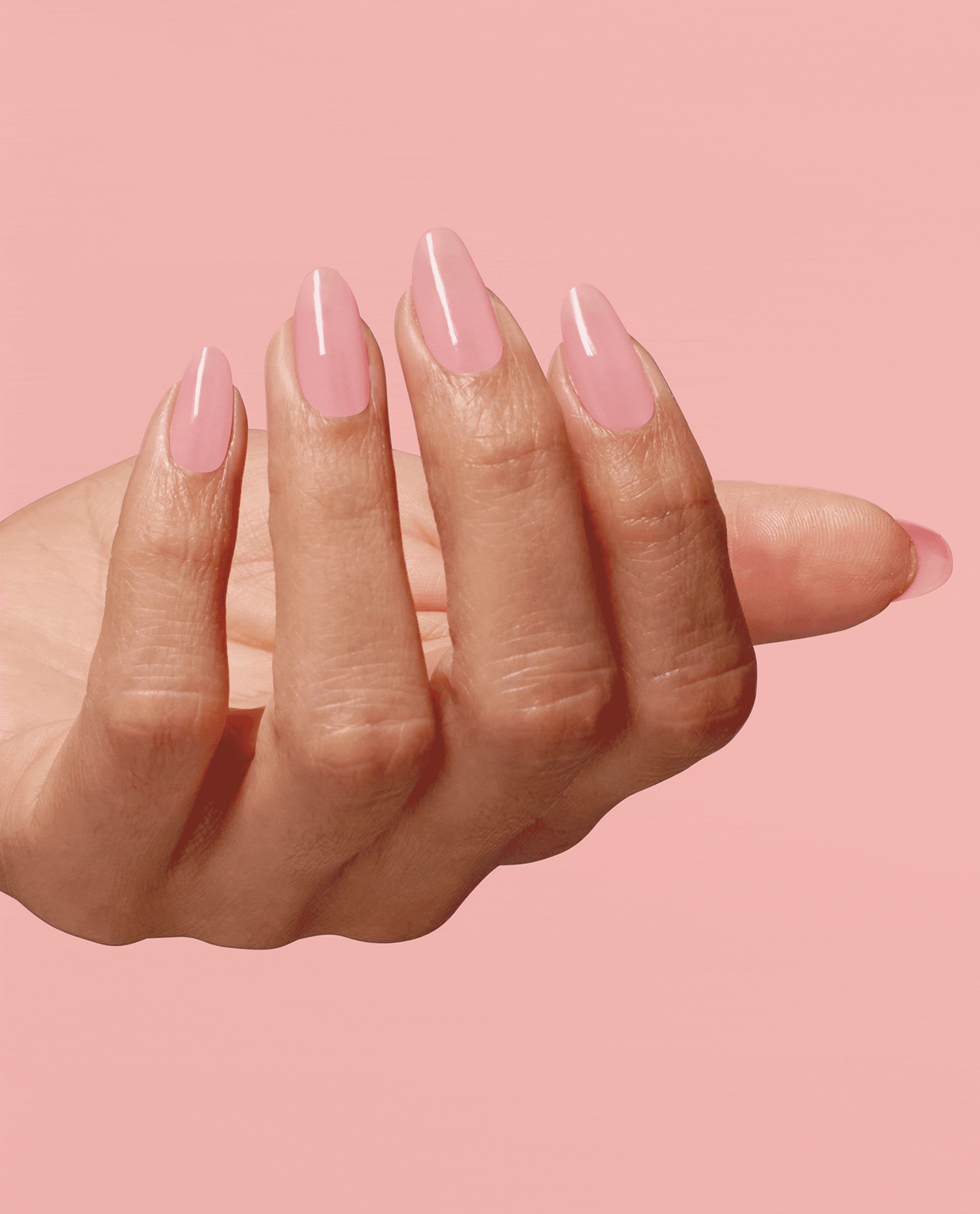 OPI Pretty Pink Perseveres Long-lasting Nail Polish GIF