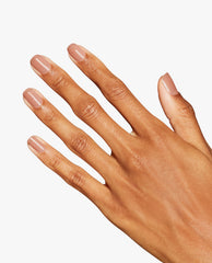 Put it in Airplane Mode Nude Brown Gel Nail Polish Mani