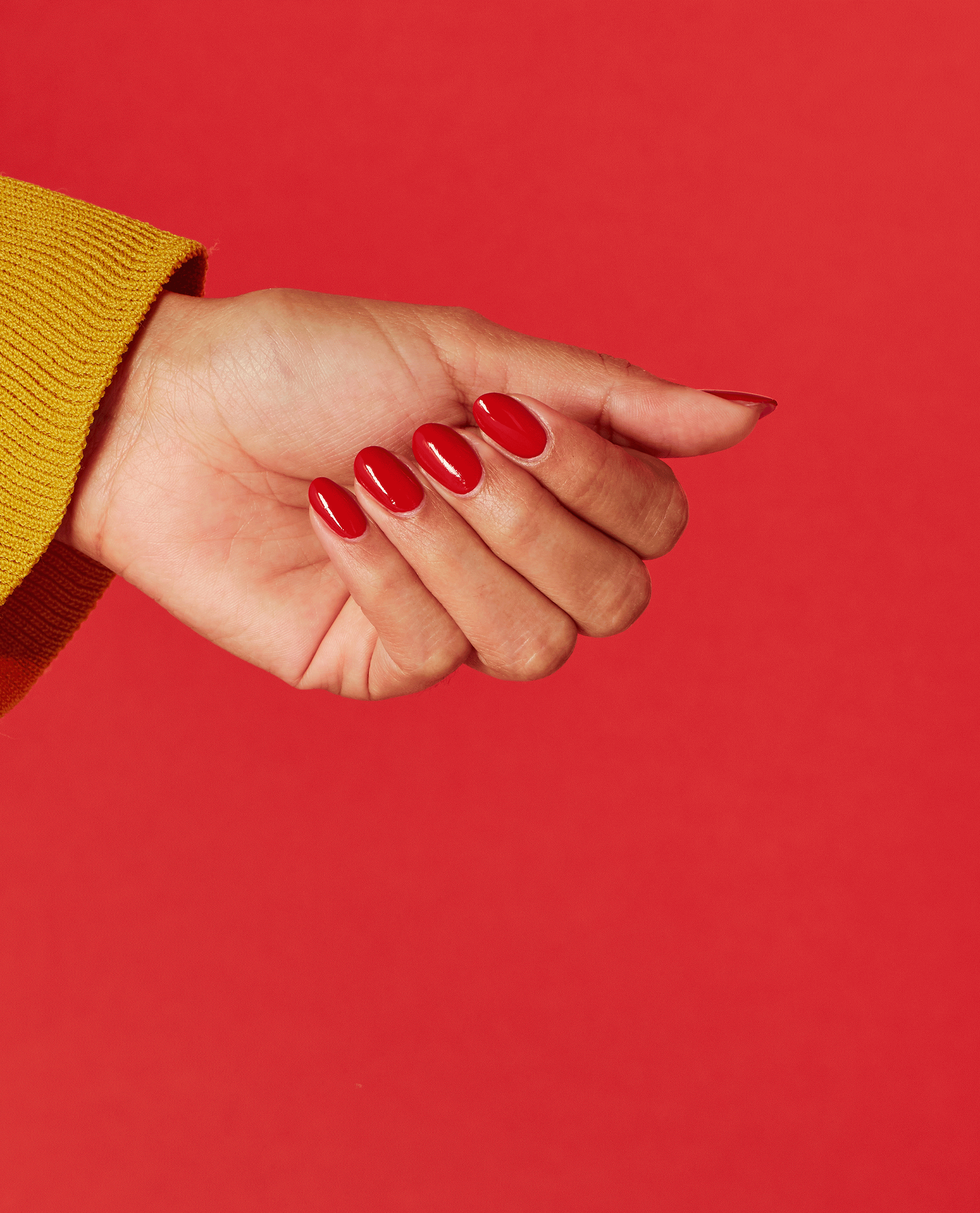 OPI Red Heads Ahead Red Dipping Powder GIF