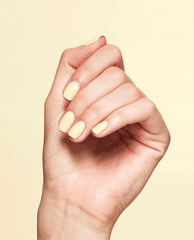 OPI Blinded by the Ring Light Yellow Gel Nail Polish Gif