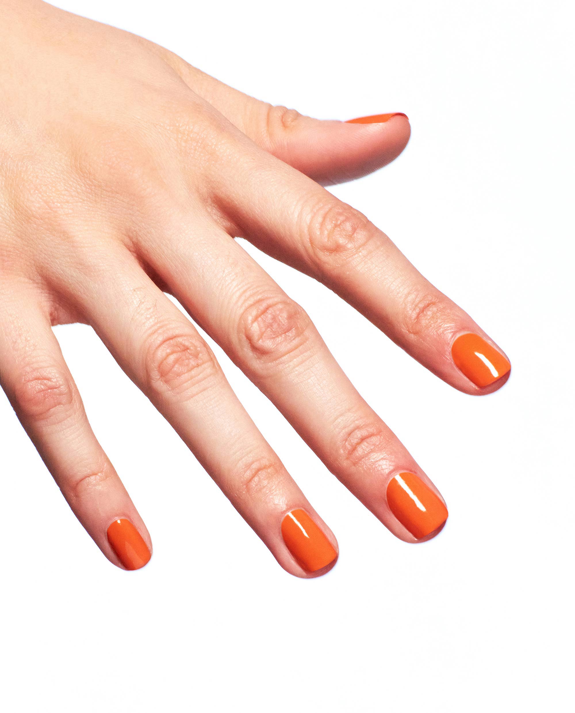 OPI Silicon Valley Girl Orange Gel Nail Polish Mani