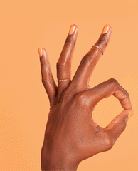 OPI Trading Paint Orange Dipping Powder GIF