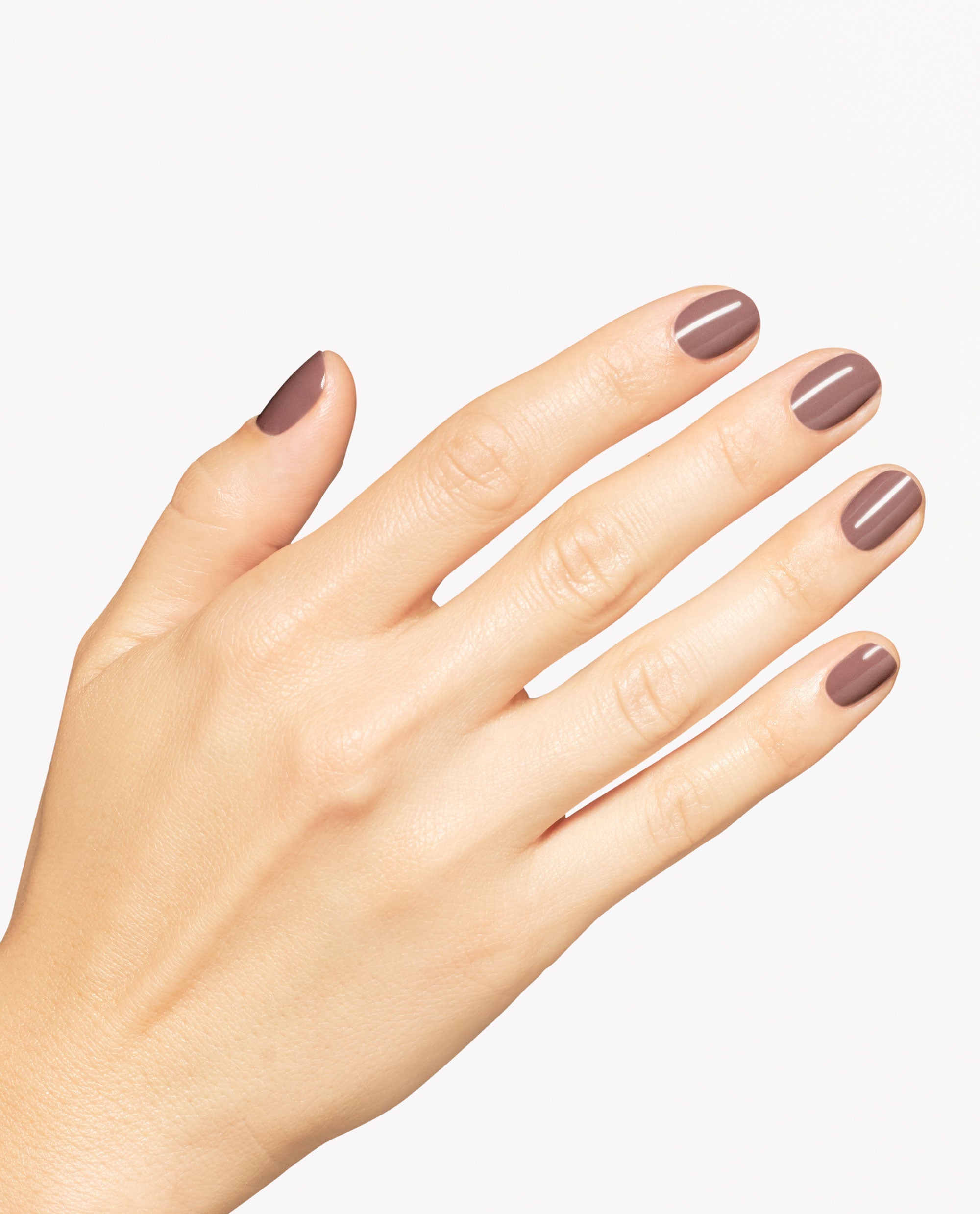 You Don’t Know Suzi Mocha Brown Gel Nail Polish Mani